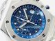 JF Factory Swiss Replica Audemars Piguet Royal Oak Offshore Stainless Steel Blue Watch (4)_th.jpg